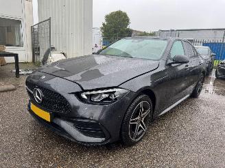 uszkodzony samochody osobowe Mercedes C-klasse 300 e AMG Line 2022/8