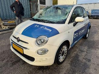 Coche accidentado Fiat 500 0.9 AUTOMAAT TwinAir Turbo Lounge 2018/1