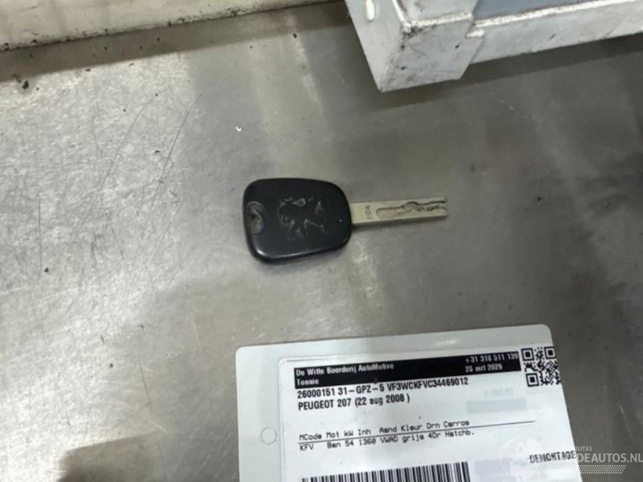 Peugeot 207 207/207+ (WA/WC/WM), Hatchback, 2006 / 2015 1.4