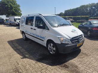 damaged commercial vehicles Mercedes Vito 110 CDI DUBBELECABINE LANG AIRCO !!! 2014/3