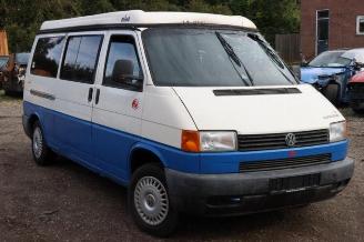krockskadad bil auto Volkswagen Transporter Transporter/Caravelle T4, Bus, 1990 / 2003 2.4 D 1996/9