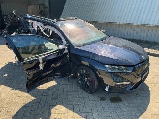 Vrakbiler auto Skoda Octavia Octavia Combi (NXAC), Combi 5-drs, 2019 iV 1.4 TSI RS 16V 2022/11