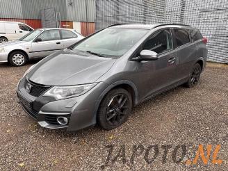 Coche siniestrado Honda Civic Civic Tourer (FK), Combi, 2014 1.6 i-DTEC Advanced 16V 2017/2