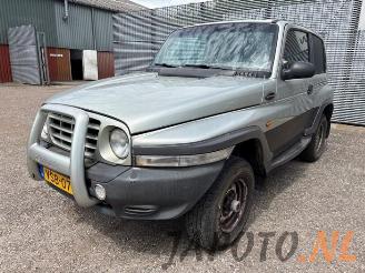 Uttjänta bilar auto Ssang yong Korando Korando (KJ), Terreinwagen, 1996 / 2006 2.9 TD 2004/1