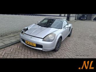 krockskadad bil auto Toyota Mr-2 MR2 (ZZW30), Cabrio, 1999 / 2007 1.8 16V VT-i 2000/7