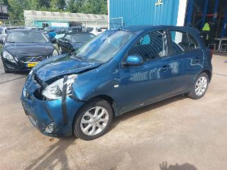 Coche accidentado Nissan Micra Micra (K13) Hatchback 1.2 12V DIG-S 2014/10