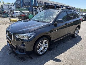 Vaurioauto  passenger cars BMW X1 1.8i sDrive 103KW Clima Navi Pano Camera High Executive M-Pakket Led xenon 2019/1