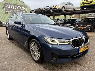 skadebil auto BMW 5-serie 530E 135KW Autom. Clima Navi Laser Business Edition Plus NAP 2021/7