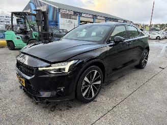 damaged passenger cars Polestar 2 78kWh 300KW Long Range Dual Motor Pano Launch Edition NAP 2020/12