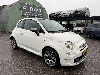 krockskadad bil auto Fiat 500 1.0 Hybrid 51KW Sport Pano Clima Led NAP 2022/2