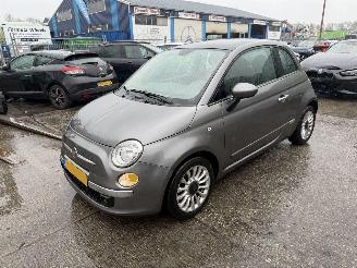 Voiture accidenté Fiat 500 0.9 Twinair 63KW Pano Airco Lounge NAP 2013/5