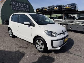 Vaurioauto  passenger cars Volkswagen Up! 1.0 44KW Airco Bleumotion 5-Deurs NAP 2017/12