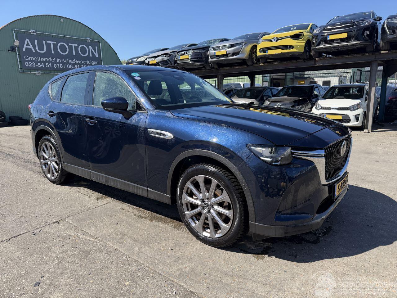 Mazda CX-60 2.5 e-Skyactiv PHEV 141KW Clima Navi Leer Exclusive-Line NAP
