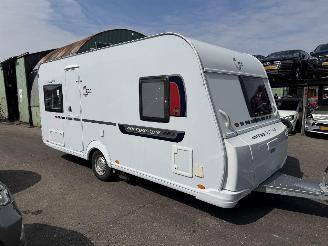 Vaurioauto  caravans Tec  460 Weltbummer TDF Vast bed Mover WC Rondzit EnergyStyle 55 Year 2014/4