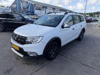 Coche accidentado Dacia Logan 0.9 TCE 66KW Airco Navi Stepway NAP 2017/11