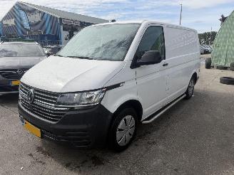 krockskadad bil bedrijf Volkswagen Transporter 2.0 TDI 66KW Clima Schuifdeur Business Economy L1H1 NAP 2023/5