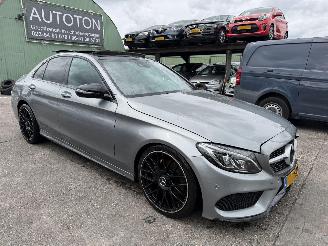 uszkodzony samochody osobowe Mercedes C-klasse 200 Autom. 135KW Pano Clima Navi Led AMG-Pakket NAP 2014/4