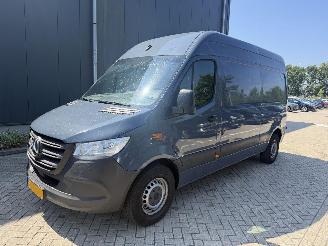 krockskadad bil bedrijf Mercedes eSprinter 55 kWh 85KW L2H2 Clima Camera NAP 2021/7