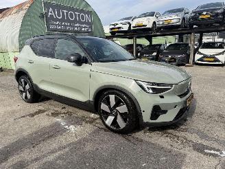 skadebil auto Volvo XC40 70 kWh Recharge Plus 170KW Pano Clima Navi Led NAP 2022/10