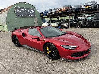 uszkodzony samochody osobowe Ferrari 296 GTS 3.0 V6 830PK Hybrid Carbon Keramisch Lift Pass-Display NAP 2024/7