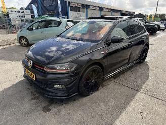 krockskadad bil auto Volkswagen Polo 2.0 GTI 200PK Pano Clima Navi Camera Led Xenon Virt Dash 2018/4