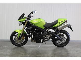 krockskadad bil motor Triumph Street Triple Lichte Rijdbare Schade 2008/9