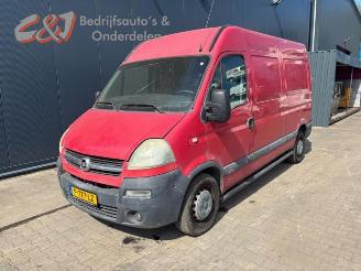 krockskadad bil auto Opel Movano Movano (4A1; 4A2; 4B2; 4B3; 4C2; 4C3), Van, 1998 / 2010 2.5 CDTI 2004/3