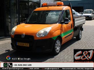 krockskadad bil bedrijf Fiat Doblo 1.6 MultiJet Maxi pick up elek pakket 2012/7