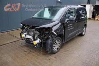 Coche siniestrado Peugeot Partner Partner (EF/EU), Van, 2018 1.5 BlueHDi 100 2019/2
