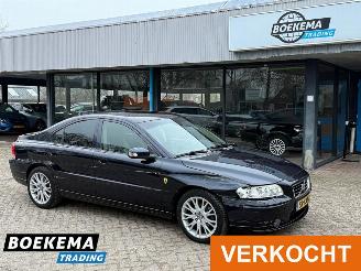 Vrakbiler auto Volvo S-60 2.4 Drivers Ed Open-Dak Navigatie Leer Stoelverw. Cruise 2008/12