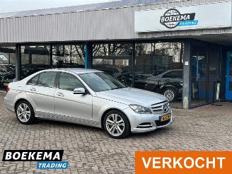 Damaged car Mercedes C-klasse 200 184PK Avantgarde Automaat Navigatie Memory Stoelverw. 2012/6