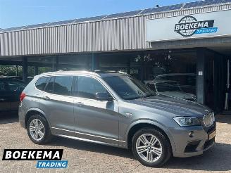 Voiture accidenté BMW X3 35d XDrive 313PK M-Sport Automaat F1 Panorama Lane-Ass Trekhaak 2013/7