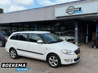 krockskadad bil auto Skoda Fabia Combi 1.2 TDI Greenline Airco Cruise 2011/10