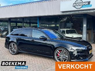 uszkodzony samochody osobowe Audi Rs6 4.0 TFSI Quattro Performance BTW 605PK HUD Panorama Carbon 2017/7