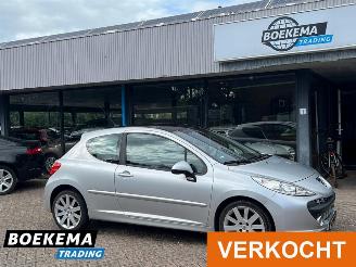 krockskadad bil auto Peugeot 207 1.6-16V T 150PK Féline Leder Glazen dak Climate Cruise PDC Trekh. 2007/5