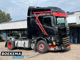 damaged trucks DAF XG 480 FT 4X2 Camera ACC Euro6E Koelkast Standairco 2022/7
