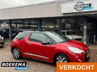 krockskadad bil auto Citroën DS3 1.2 VTi Chic Cabrio Navi Climate Cruise PDC 2013/9