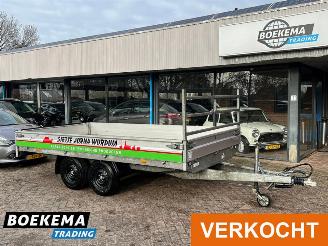skadebil aanhanger Hapert  Azure Plateauwagen Tandemas 3000KG 2023/7