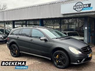 krockskadad bil auto Mercedes R-klasse 6.3 V8 AMG 510PK Pano Leer Climate Stoelverw. Trekhaak 2007/1