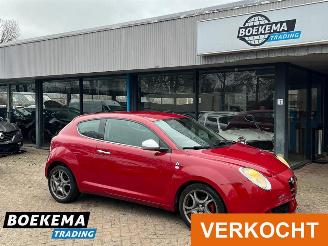 krockskadad bil auto Alfa Romeo MiTo 1.3 JTDm Distinctive Leer Navi Climate Cruise PDC 2012/5