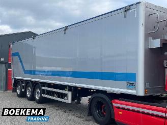 dañado remolque camión Knapen  K20L Walking Floor Liftas Alcoa Gedwongen-As 2016/1