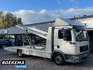 dommages camions /poids lourds MAN TGL 8.220 4X2 BL Tijhof 2/3 Lader Autotransporter Luchtvering Airco Cruise Euro5 2010/7