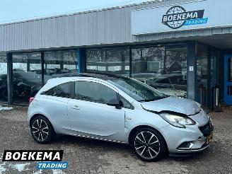 krockskadad bil auto Opel Corsa 1.0 Turbo Color Panorama Stoel/stuurverw. Airco Cruise PDC 2016/6