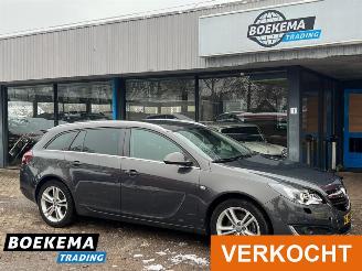 krockskadad bil auto Opel Insignia 1.6 T Business+ 170PK Leer Navi Climate Stoelverw. PDC 2015/4