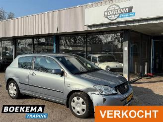 damaged passenger cars Toyota Corolla 1.6 VVT-i Linea Terra Airco 2002/4