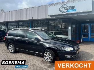 krockskadad bil auto Volvo V-70 2.0 D4 Polar+ Automaat Memory Navigatie Stoel/Stuurverwarming 2016/2