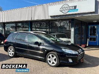 Schadeauto Peugeot 407 2.0 Signature Pack Premium Panorama Navigatie Leer Cruise 2010/10