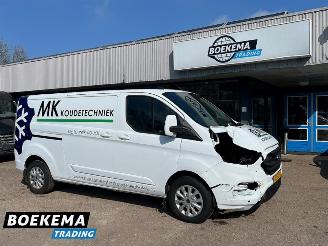 Unfallwagen Ford Transit Custom 300 2.0 TDCI L2H1 Limited Navigatie Stoelverwarming Cruise PDC 2023/2