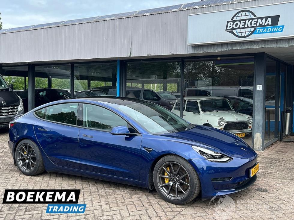 Tesla Model 3 Long Range RWD 75 kWh Panorama FSD-3 Stoelverwarming 360Camera