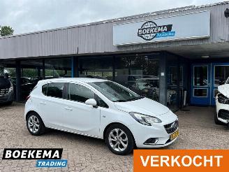 skadebil auto Opel Corsa 1.4 Online Edition Navigatie Airco Cruise 5-Deurs LMV 2017/8